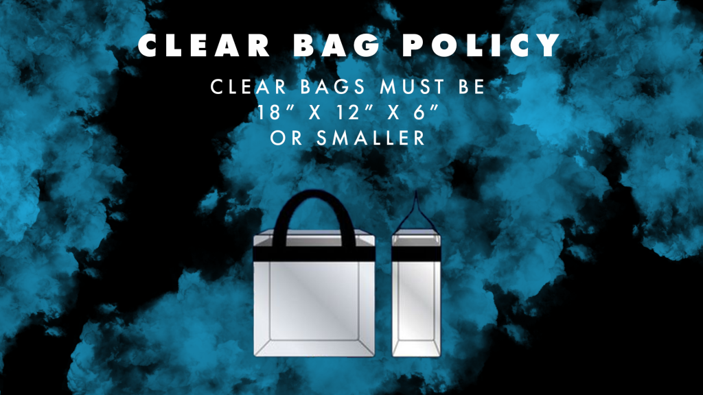 Prohibited Items and Bag Policy